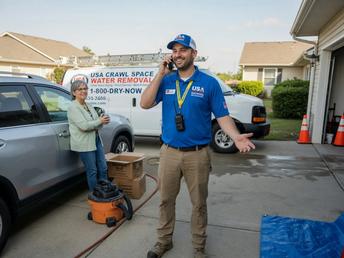 Crawl Space Water Removal Boyce, LA FAQs